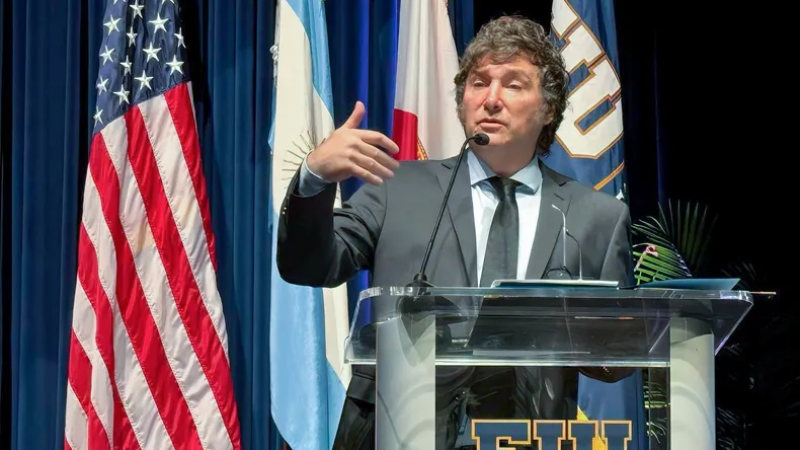Javier Milei confirmó que se encontrará con Donald Trump el 14 de octubre en la Casa Blanca